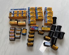 EXPIRED FILM LOT - 35 Rolls - 35mm Kodak Max, Gold, Advantix, Elite, TMAX, etc.