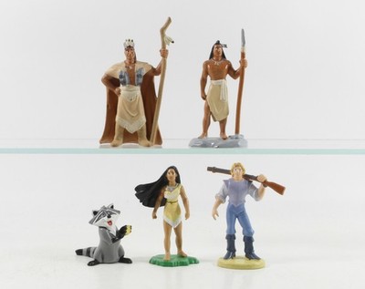 Pocahontas == Walt Disney 5 x Indianer Figuren Bully Bullyland
