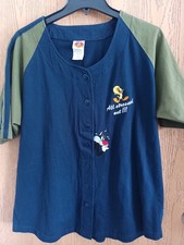 Looney Tunes Baseball Vintage Shirt Warner Bros Tweety, Sylvester
