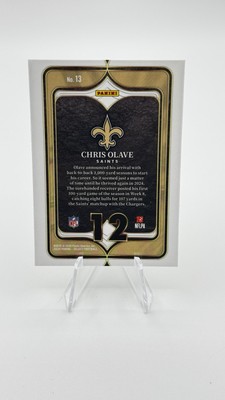 【希少】DVD　POINT　Number　Card　#04　クリリン 2024 Panini Select - Numbers Chris Olave #13 | eBay