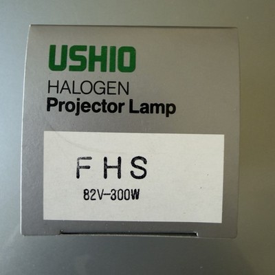 USHIO Halogen FHS 82V 300W Projector Lamp - Made in Japan - NEW IN BOX