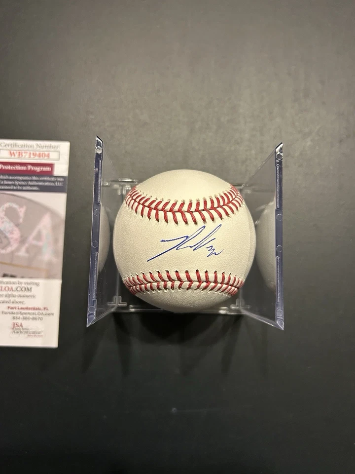 Kade Anderson Autographed Signed Baseball JSA Cert LSU Tigers National Champ - Image 2 of 3