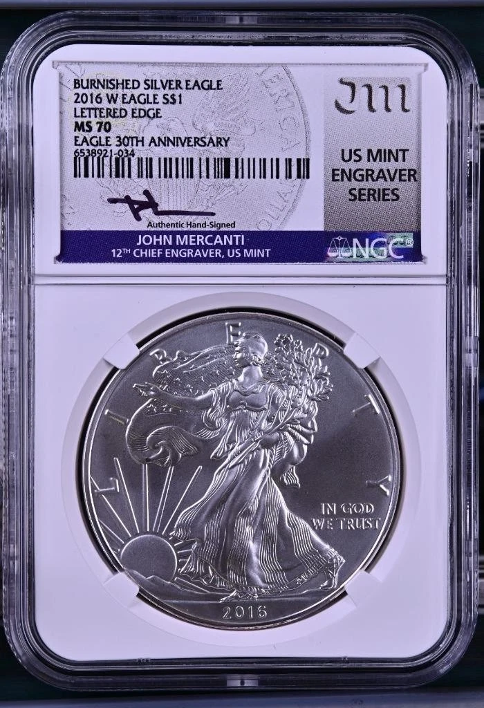 2016 Grade MS 70 NGC Certified Silver Bullion Coins for sale | eBay