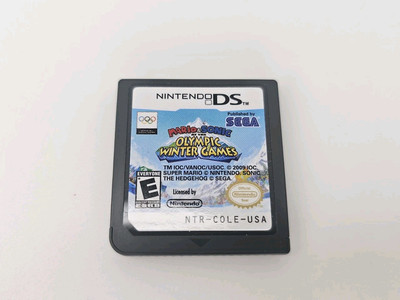 Mario & Sonic at the Olympic Winter Games Nintendo DS 2009 Cartridge Only Tested
