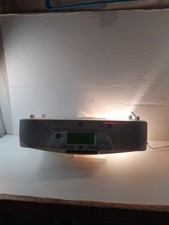 GE Spacemaker CD AM/FM Radio Model 7-5290A With Light Under Cabinet Discolored