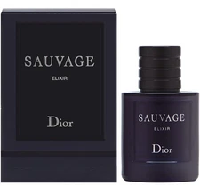 DIOR SAUVAGE ELIXIR .25 0.25 Oz 7.5 ml miniature mini NEW in box TRAVEL SIZE