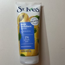 St. Ives Apricot Scrub Deep Exfoliation Blemish Control 6oz 100 Natural New