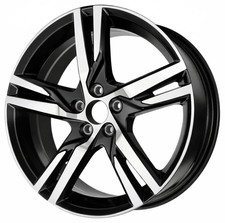 19 Volvo Xc40 Wheel Rim Factory Oem Aly70445 2019-2023 Machined Black