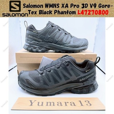 Salomon WMNS XA Pro 3D V9 Gore-Tex Black Phantom L47270800 Damen Gr.