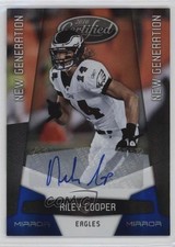 2010 Certified New Generation Mirror Blue Signatures 2/50 Riley Cooper Auto 0ty5