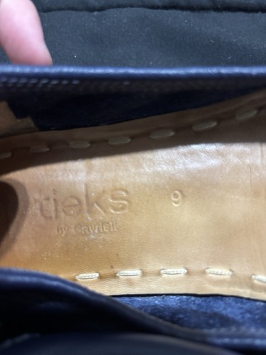 Gavrieli TIEKS Leather Ballet Flats Matte Navy Blue Women’s Size 9 - Picture 5 of 5