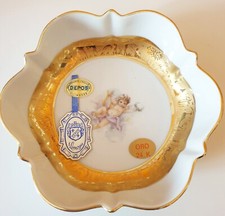 Ciotolina in fine porcellana TLimoges decori in oro 24KT e dipinta a mano 