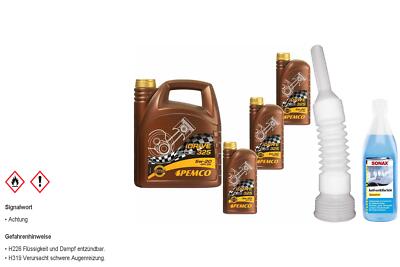 7L PEMCO iDRIVE 325 5W-20 Motoröl API SN ILSAC GF-5 Schlauch Scheibenreiniger