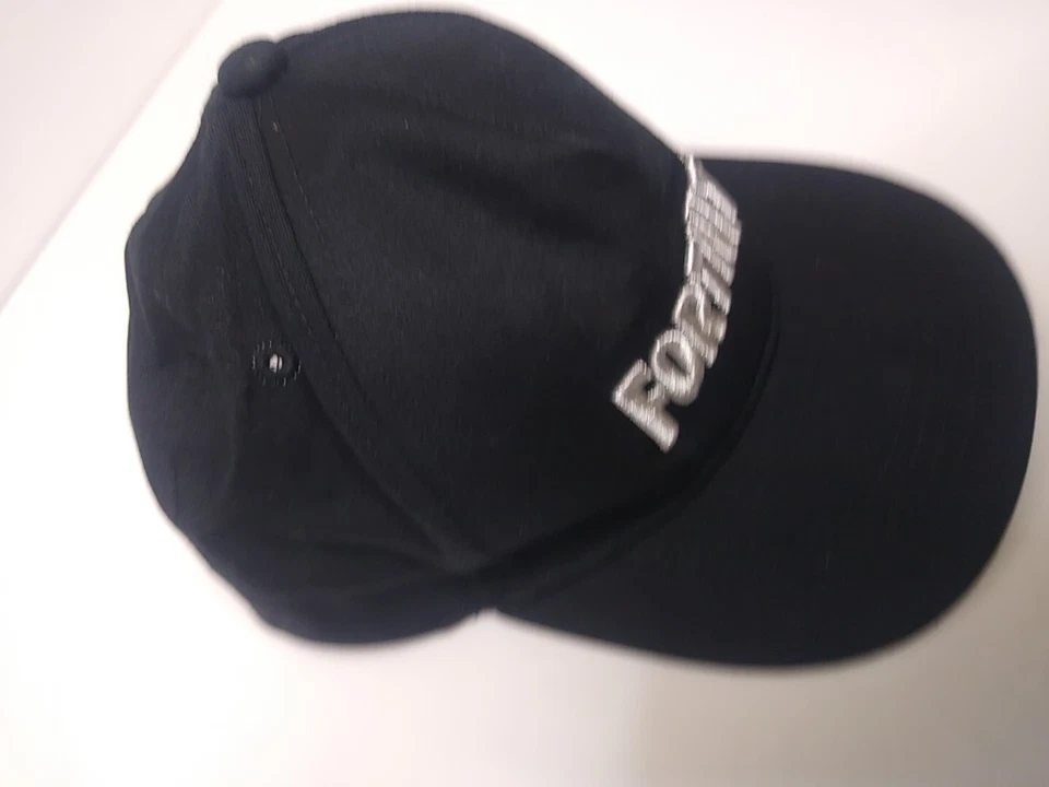 FORTNITE Baseball Hat Cap 2022 Epic Games Black W/White Stitching Snap Back  - Image 2 of 4