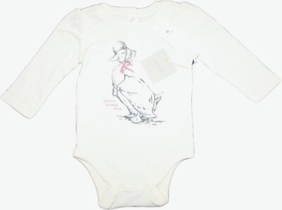 Langarmbody Baby Gap NEU Jemima Puddleduck Gr. 3-6 oder 6-12 Monate Peter Rabbit