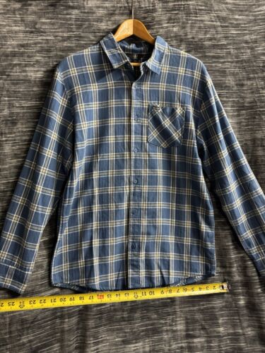 Volcom Men’s Loreto Flannel LS Size Medium Blue - Picture 2 of 7