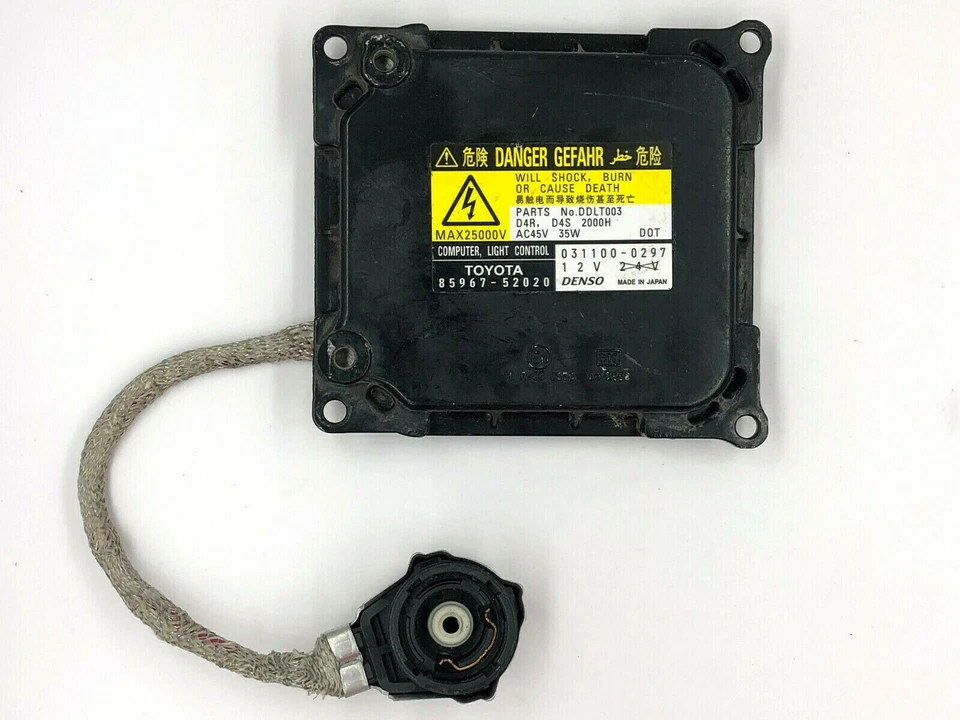 Оригинальный ксеноновый балласт для 07–15 Lexus ES 350 300h и лампа D4S 6000K 81107-74060 - Изображение 3 из 3