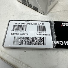 VERIZON 5G LTE NANO SIM 4FF UNIVPSIM5G-SA-D - Pack Of 10 Cards.