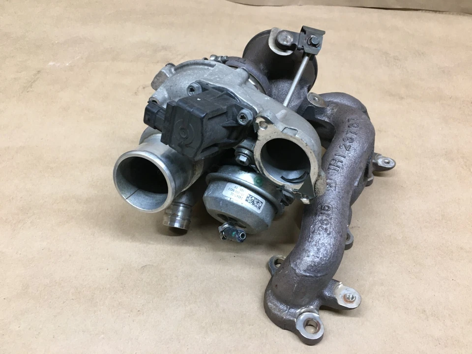 17-20 Maserati Levante Ghibli Quattroporte 3.0L V6 GAS Right turbocharger OEM Foto 3 de 4