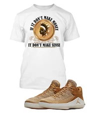 Men's Chieftain Graphic Sneaker Tee Shirt To Complement Jordan 32 Low Harvest