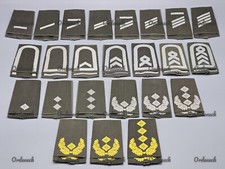 ORIGINAL BUNDESWEHR RANGSCHLAUFEN HEER - WEISS OLIV - DIENSTGRAD FREI WÄHLBAR