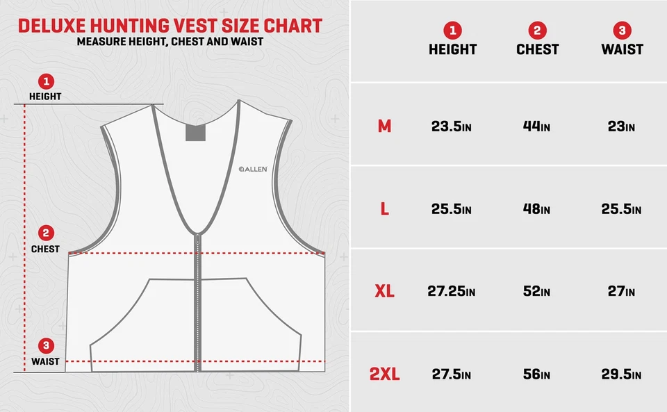 X Large Blaze Orange Hunting Apparel Safety Vest Fits Chests up to 52 Inches - Image 2 of 4