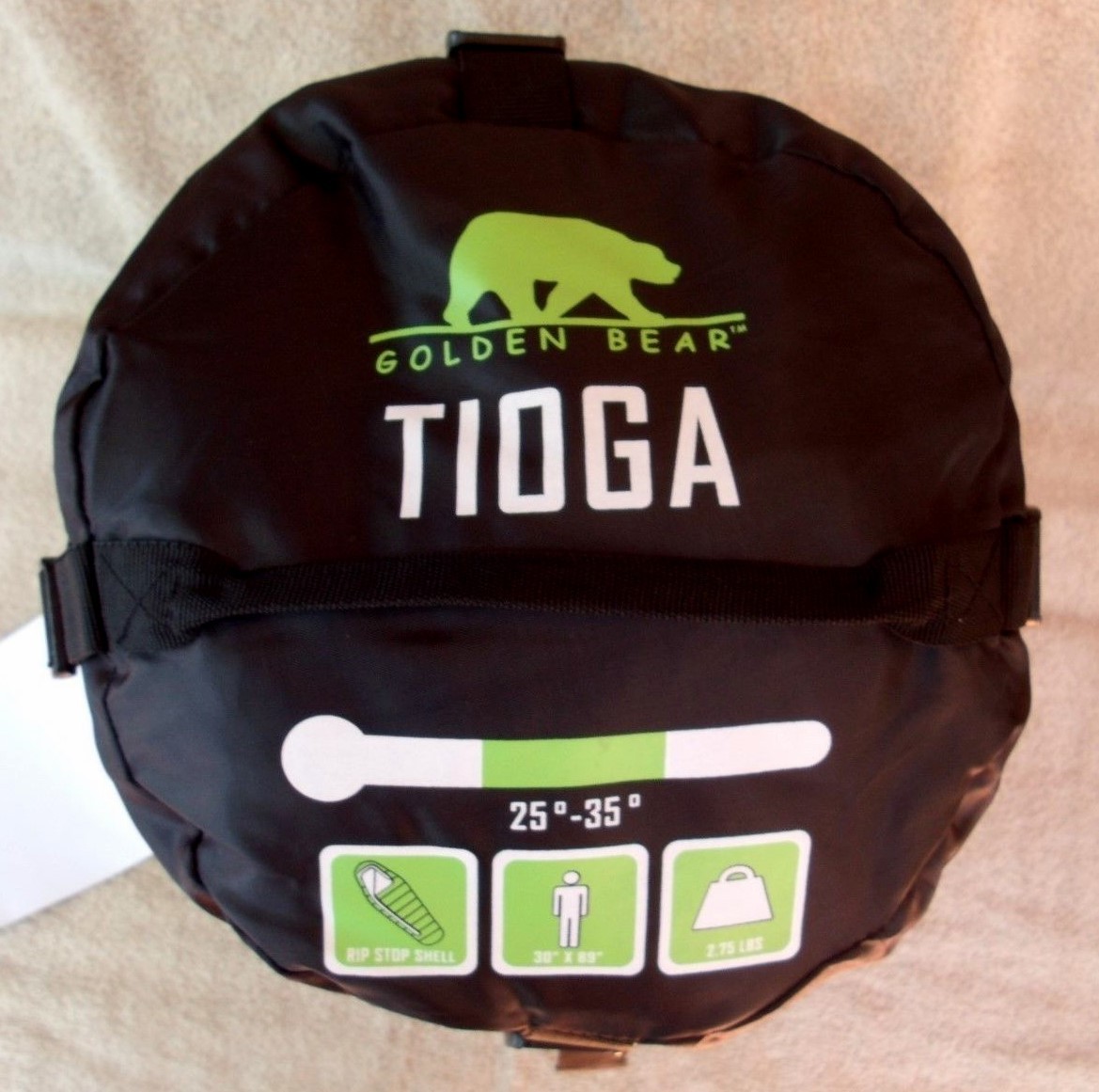 Golden Bear Tioga MummySleeping Bag - Red ~ New ~