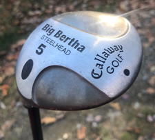 Callaway Big Bertha Steelhead 3 Wood Steel Reg  Flex Shaft LH 42  Length