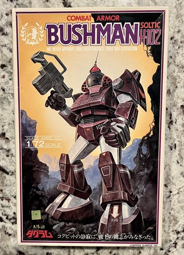 Bushman Soltic Takara Dougram 1/72 Model Kit Battletech Unseen Griffin H-102 NIB - 第 1/6 張圖片