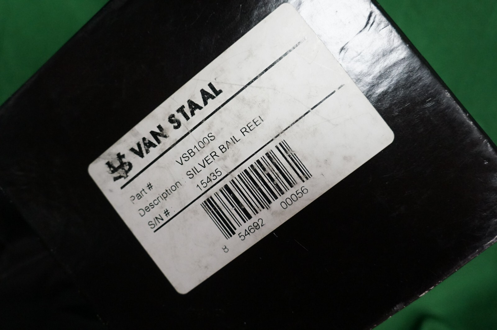 Van Staal VSB100S Silver Bail Fishing Reel W/Box