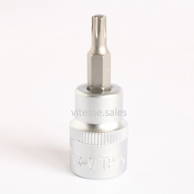 TP25 Torx PLUS Socket 3/8 Drive Draper Expert Knurled Stubby Bit TP 25 PLUS