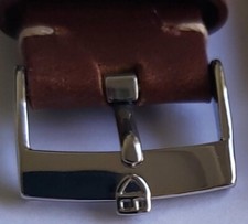 Orologio Tudor 18mm Cinturino Pelle Acciaio Fibbia Originale Heritage Submariner