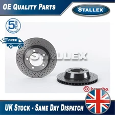 Fits Porsche Boxster Cayman 2.7 3.2 3.4 + Other Models Brake Discs Rear Stallex