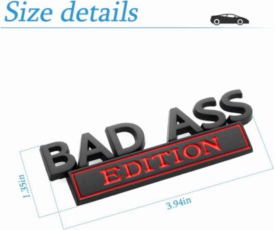 Mexican Edition 3D Fender Badge Emblem – Chrome Red With 3M Adhesive