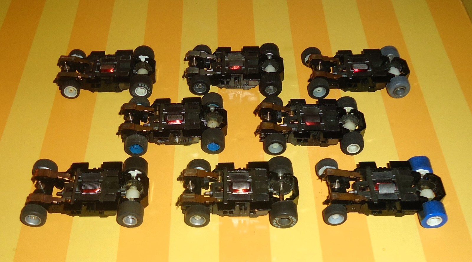 TYCO HO SLOT CAR CHASSIS LOT eBay