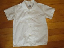 Lito USA Made White Short Sleeve Dress Shirt 3T