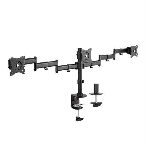 Triple LED Monitor Schwenkarm Tisch Halterung Halter Bildschirm Ständer 3x 8KG - Bild 2 von 4