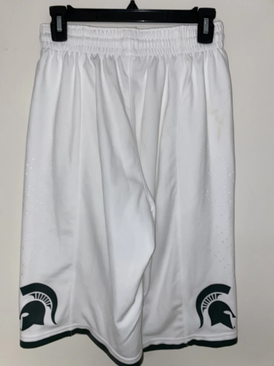 Michigan state authentic basketball shorts top