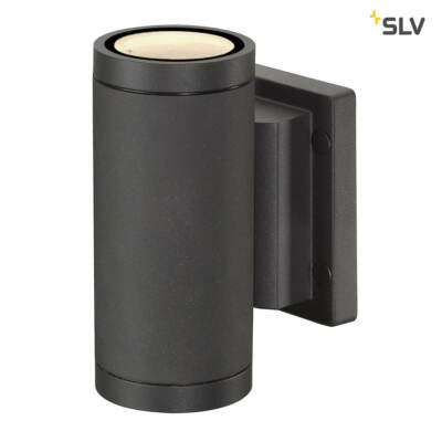 SLV 233115 NEW MYRA UP DOWN Wandleuchte anthrazit 2xGU10 max. 2x35W IP55