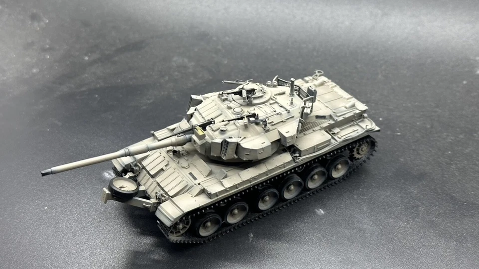 Stock Homemade 1/72 Israeli “Sho't Kal” Main Battle Tank Painted Finished Model - Image 4 of 4