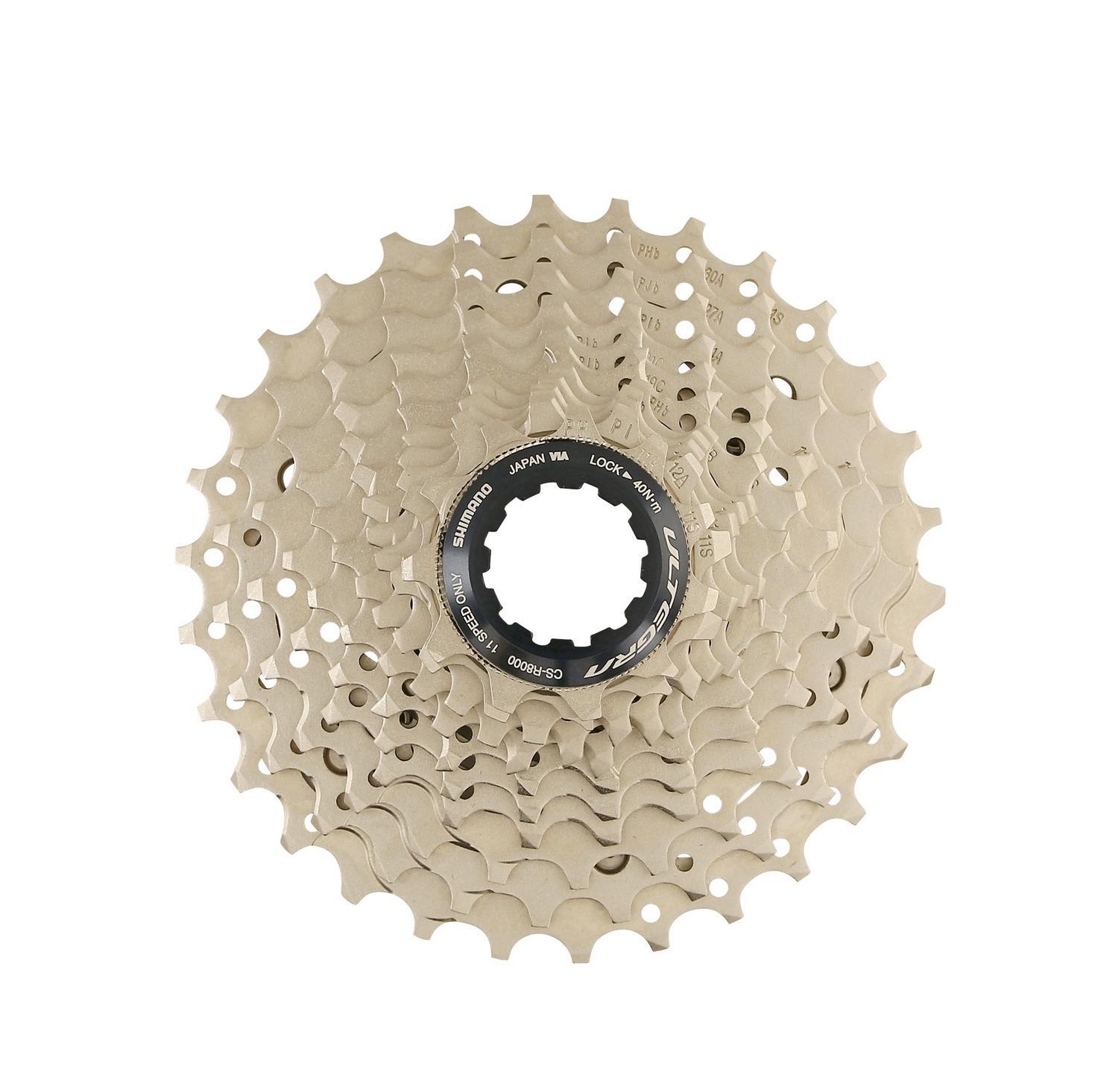 Cassette 11v Shimano Ultegra R8000 11-30T idéale pour affronter les cols de montagne le weekend