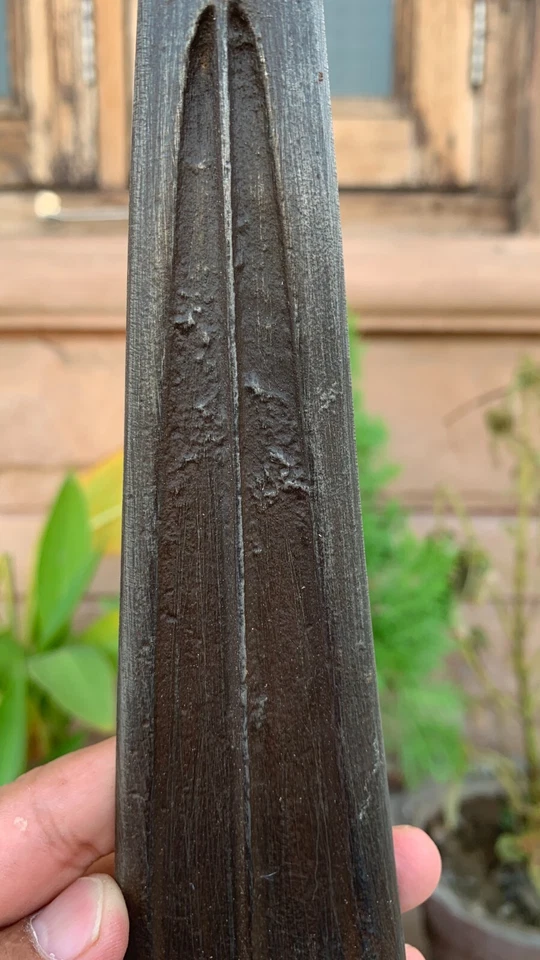 Старинный оригинальный индо-персидский кинжал кинжал ручной ковки 18 века - Изображение 3 из 4