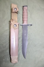 US Military Issue OKC-3S Combat Knife Genuine USMC Scabbard Ontario Knife CoPC68