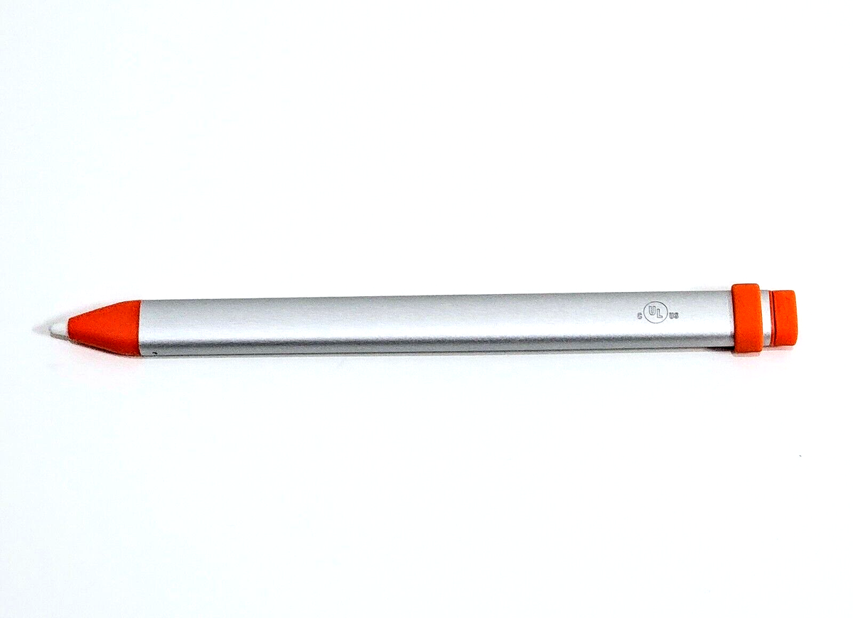 Orange Logi Crayon Digital Pencil Stylus for Apple iPads 2018 And