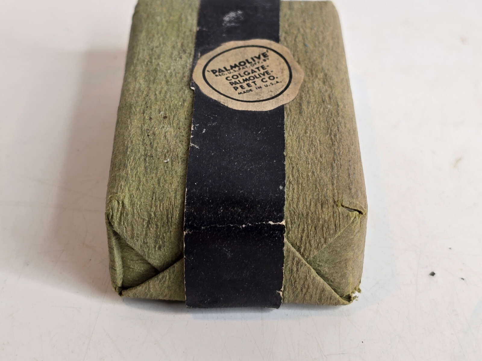 Vintage 1930's Palmolve Bar Soap Lot of Two Colgate Palmolive Peet