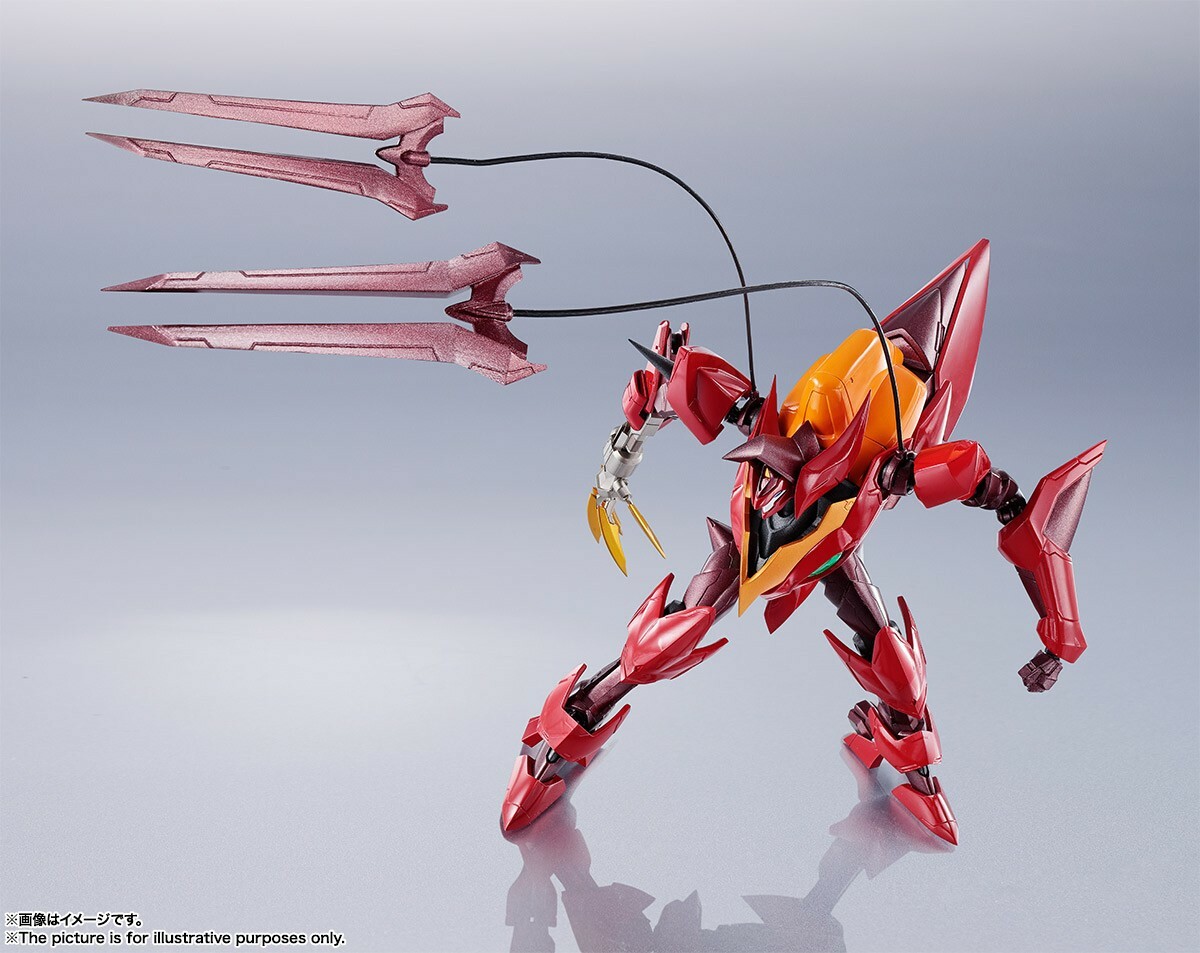 Code Geass figure Guren Type 08 SEITEN METAL robotto tamashi SIDE