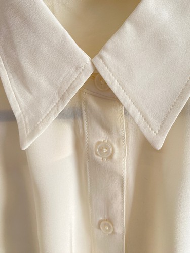BODEN Ivory Sienna silk shirt size 6R NEW T1672 - Picture 4 of 6