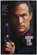 Above The Law - original movie poster - 27x41 1988 ROLLED Steven Seagal