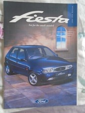 Ford Fiesta range brochure Dec 1995 UK market