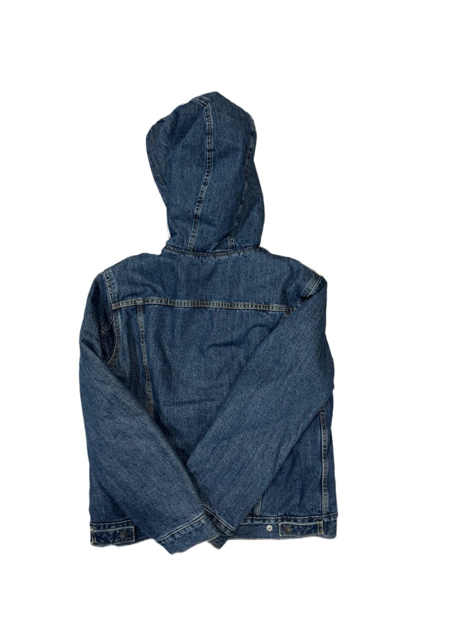 【良品】リーバイス LEVI'S SHERPA LINED PARKA 紺 L Levi's Men's Arctic Cloth Sherpa Lined Parka, Soft Touch